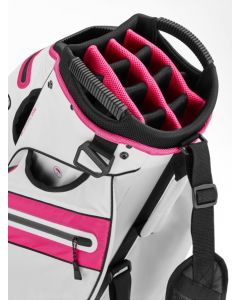 Original Mercedes-Benz Golf-Cartbag Golfbag Golftasche weiß / fuchsia B66450386 buy in USA