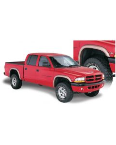 Bushwacker 97-04 Dodge Dakota Fleetside Extend-A-Fender Style Flares 4pc - Black buy in USA