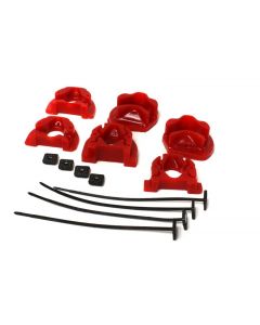 Energy Suspension 92-00 Honda Civic (Except 99-00 Si) / 93-97 Del Sol Red Motor Mount Inserts (Manua buy in USA