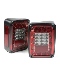 Rugged Ridge Led Tail Light Set Smoke 07-18 Jeep Wrangler buy in USA