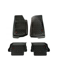 Rugged Ridge Floor Liner Kit Black F/R 18-20 Jeep Wrangler JL 2Dr buy in USA