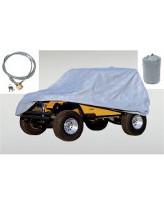 Rugged Ridge Full Car Cover Kit 55-06 Jeep CJ / Jeep Wrangler buy in USA