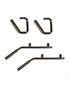 Rugged Ridge Steel Grab Handles F/R Kit Black 07-18 Jeep Wrangler JK/JKU buy in USA