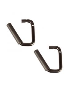 Rugged Ridge Steel Grab Handles Front Pair Black 07-18 Jeep Wrangler JK/JKU buy in USA