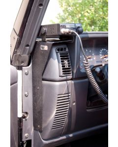 Rugged Ridge CB Radio Dash Mount 97-06 Jeep TJ LJ Jeep Wrangler buy in USA