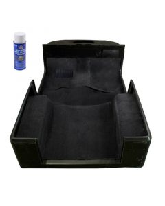 Rugged Ridge Deluxe Carpet Kit w/ Adhesive Black 97-06TJ buy in USA