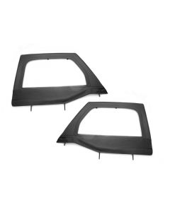 Rugged Ridge Upper Soft Door Kit Front Black Diamond 07-18 Jeep Wrangler JK buy in USA