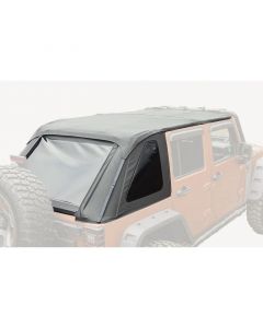 Rugged Ridge Bowless Soft Top Black Diamond 4-Door 07-18 Jeep Wrangler JK buy in USA