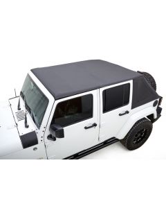 Rugged Ridge 07-18 Jeep Wrangler JKU 4 Dr Black Diamond Stitch Cloth Voyager Top buy in USA