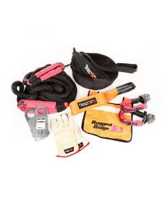 Rugged Ridge Premium Recovery Kit with Mesh Bag buy in USA