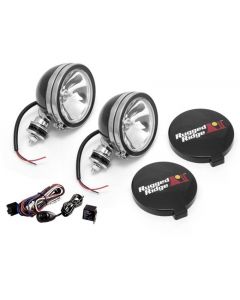 Rugged Ridge 6in Halogen Light Kit Black Steel Housings buy in USA