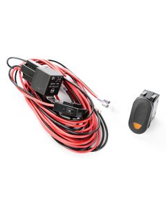 Rugged Ridge Light Wiring Harness Kit 1 Light Amber Switch buy in USA