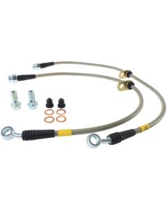 StopTech 02-05 Honda Civic Stainless Steel Front Brake Line Kit buy in USA