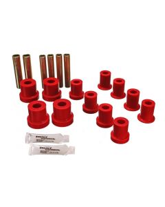 Energy Suspension 73-87 GM Denali XL/SUburban/Yukon XL 4WD Red Front Leaf Spring Bushing Set buy in USA