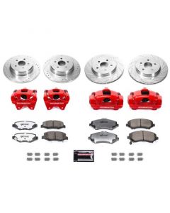 Power Stop 07-17 Jeep Wrangler Front & Rear Big Brake Conversion Kit buy in USA