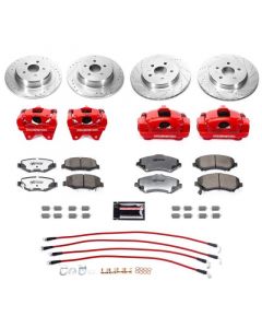 Power Stop 07-17 Jeep Wrangler Front & Rear Big Brake Conversion Kit buy in USA