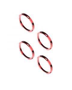 KC HiLiTES FLEX ERA LED Light Bar Bezel Kit for 10in. Segments - Red buy in USA