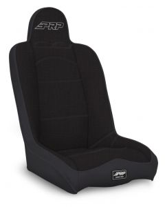 PRP Daily Driver High Back Suspension Seat (Two Neck Slots) - All Black buy in USA