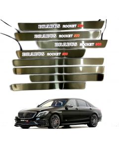 W222 Rocket 900 S63 S65 S500 S550 S600 Mercedes-Benz S Class Entrance mouldings LED Illuminated Door Sills Interior Trims buy in USA