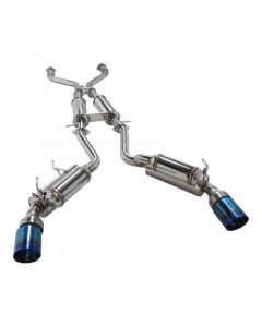 HKS 09+ 370z Dual Hi-Power Titanium Tip Catback Exhaust (requires removal of emissions canister shie buy in USA