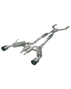 HKS Infiniti Q50 Hybrid VQ37 Dual Hi-Power Titanium Tip Catback Exhaust buy in USA