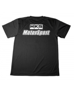 HKS T-SHIRT MOTOR SPORT BLACK L buy in USA