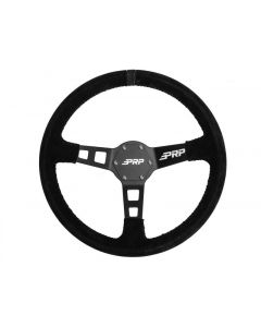 PRP Deep Dish Suede Steering Wheel- Black buy in USA