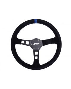 PRP Deep Dish Suede Steering Wheel- Blue buy in USA