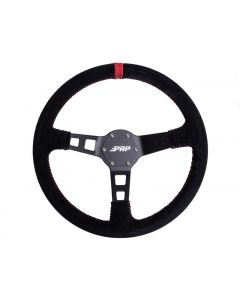 PRP Deep Dish Suede Steering Wheel- Red buy in USA