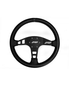 PRP Flat Leather Steering Wheel- Black buy in USA