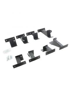 Go Rhino 2020+ Jeep Gladiator JT 4DR Crew Cab Dominator Xtreme Frame Slider Mounting Brackets Only buy in USA