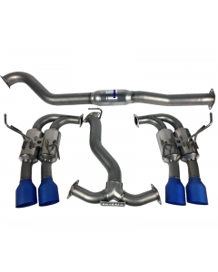 Invidia 11-14 WRX/STi Gemini 80mm Full Titanium 101mm Quad Tip Cat-Back Exhaust buy in USA