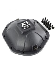 Rugged Ridge Boulder Aluminum Differential Cover Dana 44 Black buy in USA