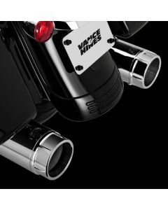 Vance & Hines HD Touring 17-22 Torquer 450 Chrome Slip-On Exhaust buy in USA