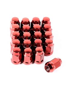 Rugged Ridge Wheel Lug Nut Set of 20 Red 1/2-20 buy in USA