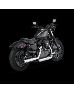 Vance & Hines HD Sportster 04-13 Twin Slash 3In Slip-On Exhaust buy in USA