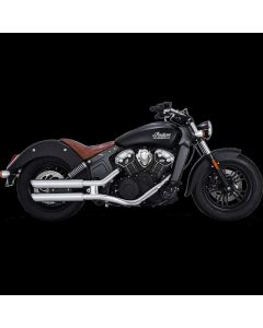 Vance & Hines 15-20 Harley Davidson Indian Scout Twin Slash 3in PCX Slip-On Exhaust buy in USA