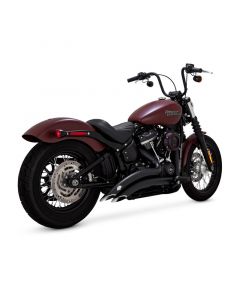 Vance & Hines HD Softail 18-22 St Bob Br 2-2 Black PCX Full System Exhaust buy in USA