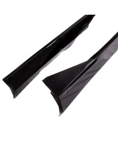 2010-2015 Chevy Camaro Evo Style Gloss Black Side Skirt Rockers buy in USA