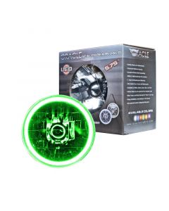 Oracle Pre-Installed Lights 5.75 IN. Sealed Beam - Green Halo buy in USA