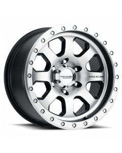 Raceline 929M Avenger 17x9in / 5x127 BP / -12mm Offset / 83.82mm Bore - Black & Machined Wheel buy in USA