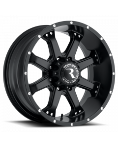 Raceline 991B Assault 17x9in / 8x165.1 BP / 18mm Offset / 125.2mm Bore - Satin Black Wheel buy in USA