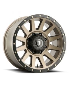 ICON Compression 18x9 8x6.5 12mm Offset 5.5in BS Bronze Wheel buy in USA