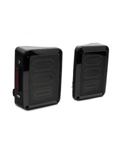 Raxiom 07-18 Jeep Wrangler JK LED Tail Lights- Black Housing (Smoked Lens) buy in USA