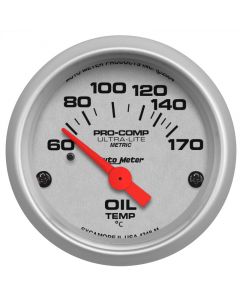 Autometer Ultra-Lite 52mm 60-170 Deg C Electronic Oil Temperature Gauge buy in USA