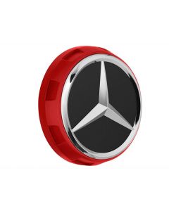 1x Original Mercedes-Benz Nabendeckel Radnabendeckel rot A00040009003594 buy in USA