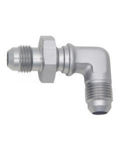 DeatschWerks 6AN Male Flare To 6AN Male Flare Bulkhead Adapter 90-Degree (Incl. Nut) buy in USA