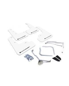 Rally Armor 15-21 Subaru WRX/STI (Sedan ONLY) White UR Mud Flap w/ Black Logo buy in USA