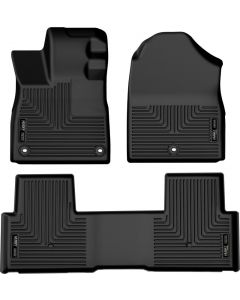 Husky Liners 2023 Honda Pilot Weatherbeater Black Front & 2nd Seat Floor Liners buy in USA