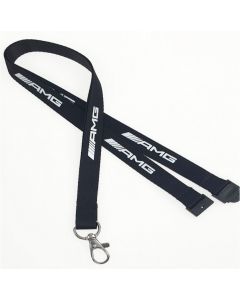 Original Mercedes-Benz AMG Schlüsselband Lanyard schwarz Nylon Q10020235 buy in USA